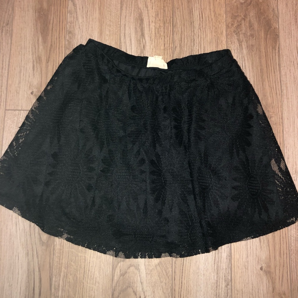 LA hearts black skater skirt